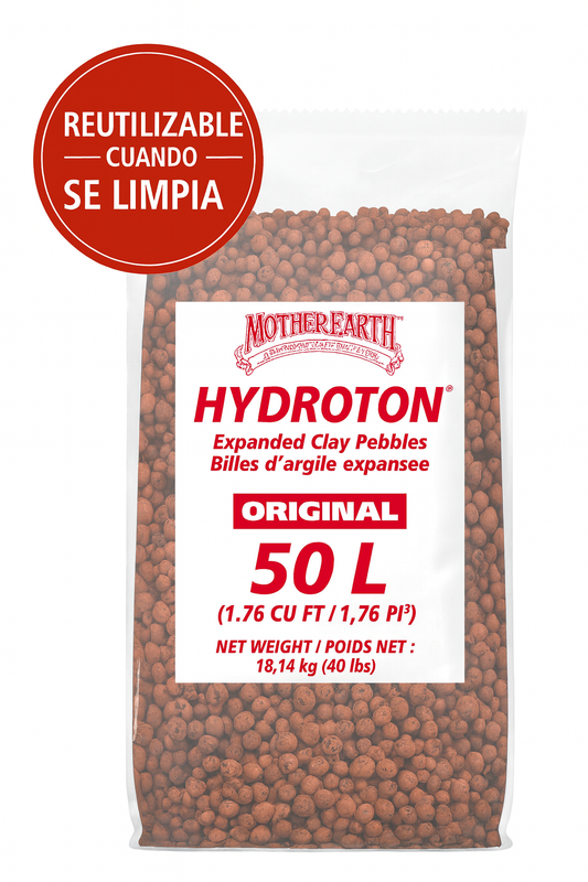Hydroton 50L Mother Earth – Arcilla expandida