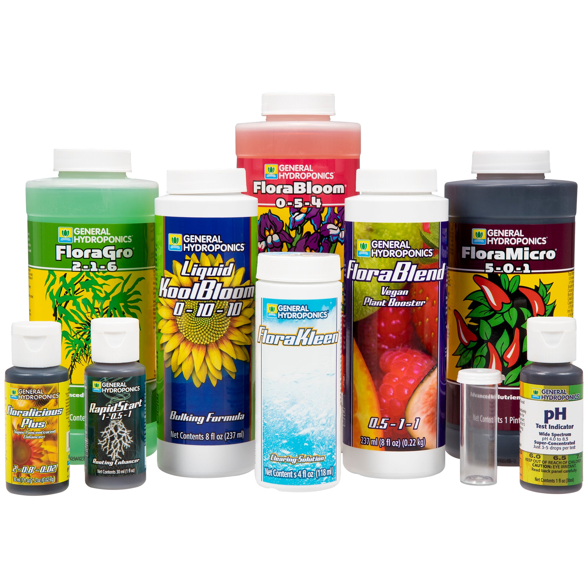 General Hydroponics - Flora Series Performance Pack México