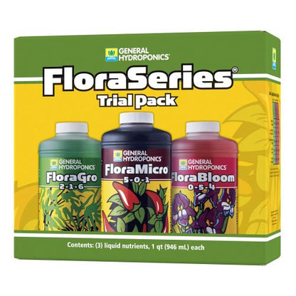 General Hydroponics - Flora Gro, Micro, Bloom