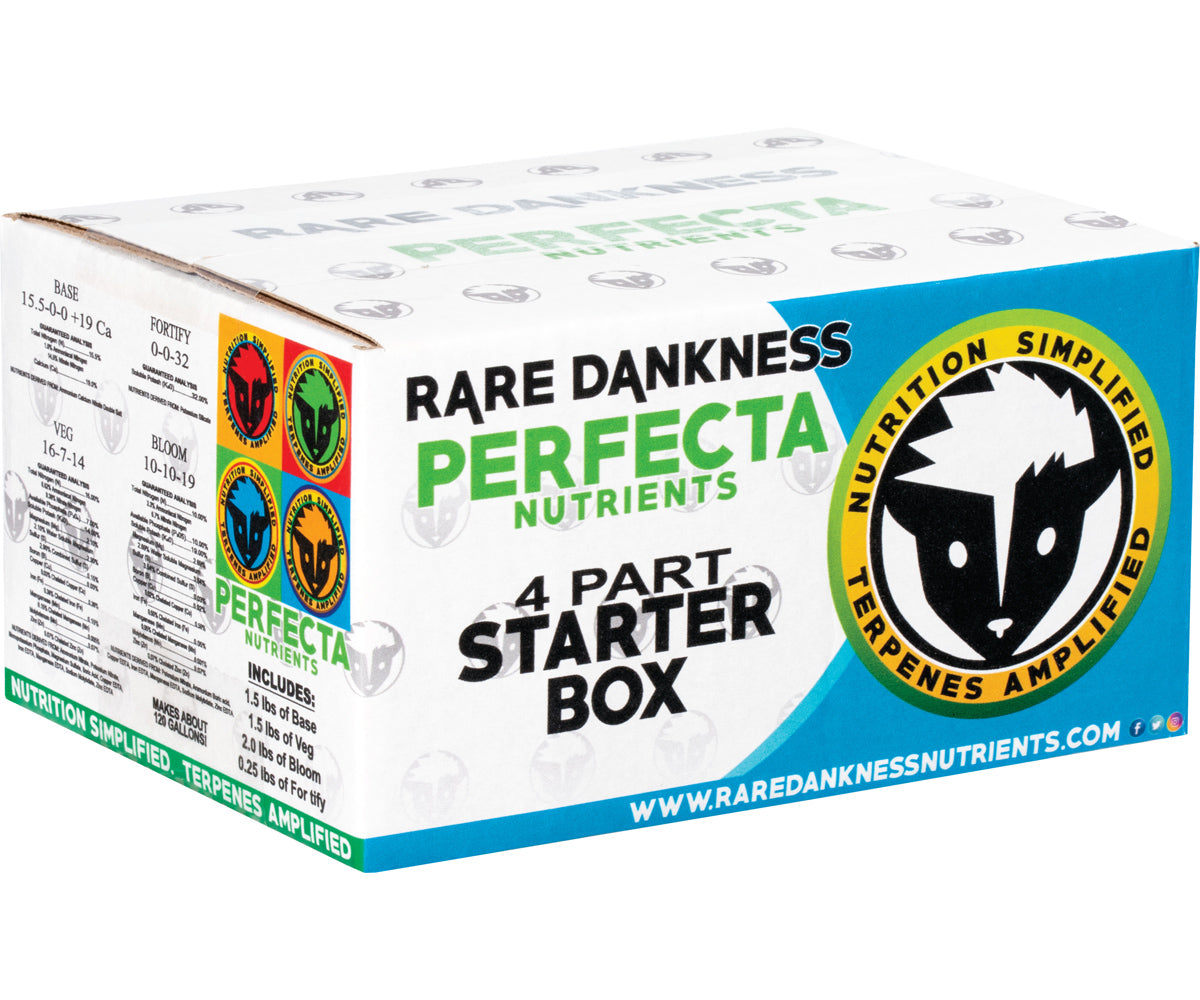 Rare Dankness Nutrients Perfecta Starter Box México Fertilizante 
