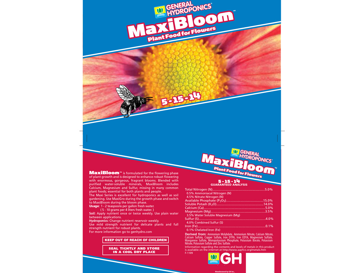 General Hydroponics - MaxiBloom México