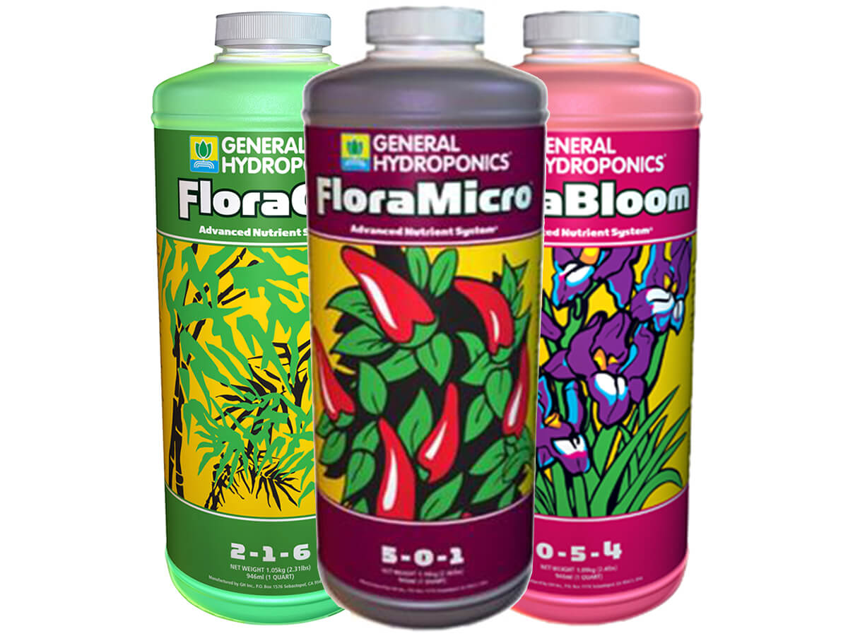 General Hydroponics Flora Series México